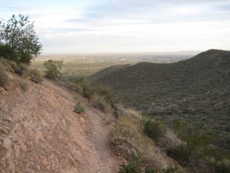 view from the pass